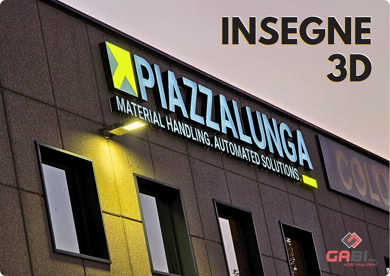 Insegne 3D per negozi e aziende: perché fanno la differenza